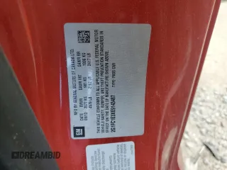 2014 Chevrolet Camaro LT with VIN 2G1FC1E3XE9143487, listed as a Copart auction lot 54350265 with Not provided miles and Non repairable. Bid and sale history available at DreamBid. Image 12.
