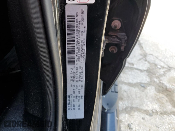 2020 Ram 1500 Big Horn with VIN 1C6SRFBT6LN204292, listed as a Copart auction lot 44695445 with 59,432 mi miles and Salvage Title. Bid and sale history available at carsss.com. Image 13.