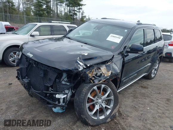 2020 Jeep Grand Cherokee Summit with VIN 1C4RJFJT5LC355247, listed as a IAAI auction lot 41809100 with 62,910 mi miles and . Bid and sale history available at DreamBid. Image 18.