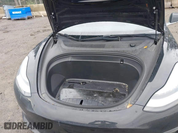 2019 Tesla Model 3 Mid Range with VIN 5YJ3E1EAXKF296378, listed as a IAAI auction lot 41739616 with 77,100 mi miles and . Bid and sale history available at DreamBid. Image 10.
