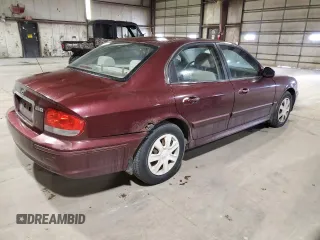 2004 Hyundai Sonata with VIN KMHWF25H24A009829, listed as a Copart auction lot 44333285 with 143,310 mi miles and Clean Title. Bid and sale history available at carsss.com. Image 3.