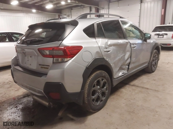 2023 Subaru Crosstrek Sport with VIN JF2GTHSC2PH259260, listed as a IAAI auction lot 41216572 with 19,724 mi miles. Bid and sale history available at carsss.com. Image 4.