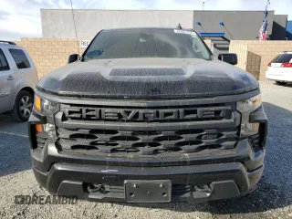 2022 Chevrolet Silverado 1500 Custom with VIN 3GCPABEKXNG501062, listed as a Copart auction lot 86687894 with 37,879 mi miles and Salvage Title. Bid and sale history available at DreamBid. Image 5.