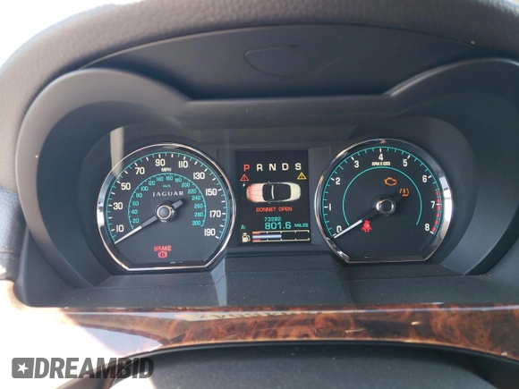 2014 Jaguar XK Touring with VIN SAJWA4EB1ELB54493, listed as a Copart auction lot 71494604 with 73,282 mi miles and Salvage Title. Bid and sale history available at carsss.com. Image 9.