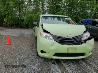 2014 Toyota Sienna L with VIN 5TDZK3DC8ES479523, listed as a Copart auction lot 57625515 with 45,373 mi miles and Salvage title. Bid and sale history available at DreamBid. Image 14.