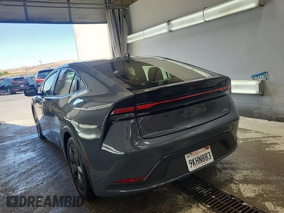2024 Toyota Prius LE with VIN JTDACAAUXR3022182, listed as a IAAI auction lot 42844327 with 32,484 mi miles and . Bid and sale history available at DreamBid. Image 29.