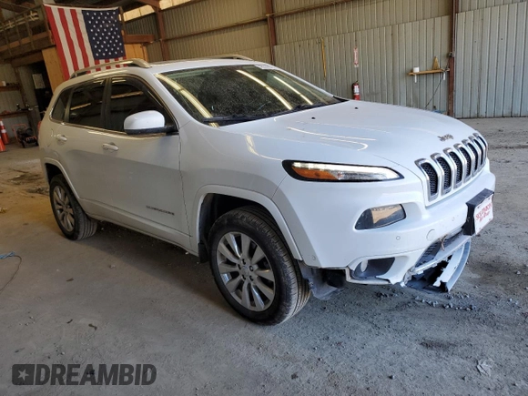 2017 Jeep Cherokee Overland с VIN 1C4PJMJS8HW525545, выставлен на аукционе Copart как лот 48339925 с пробегом 97 191 миль миль и Списание • Salvage title. История ставок и продаж доступна на DreamBid. Изображение 4.