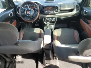 2014 FIAT 500L Trekking with VIN ZFBCFADH2EZ009533, listed as a Copart auction lot 43323265 with 126,887 mi miles and Salvage Title. Bid and sale history available at DreamBid. Image 8.