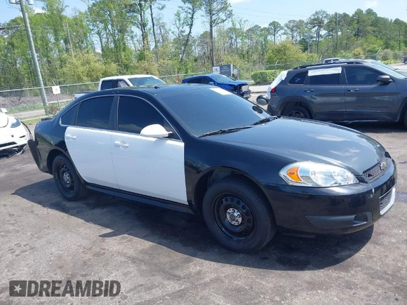 2012 Chevrolet Impala Police Police z VIN 2G1WD5E31C1161764, wystawiony jako IAAI lot #41918458 z przebiegiem 88 066 mil mil oraz . Historia ofert i sprzedaży dostępna na DreamBid. Obrazek 1.