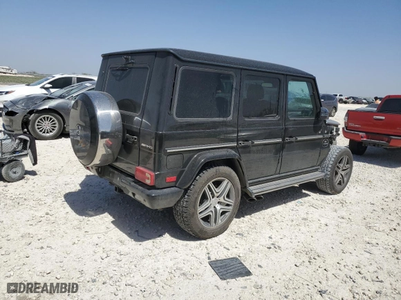 2015 Mercedes-Benz G-Class G 63 AMG with VIN WDCYC7DF7FX233725, listed as a Copart auction lot 49795855 with 114,731 mi miles and Salvage Title. Bid and sale history available at carsss.com. Image 3.