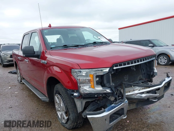 2018 Ford F-150 XL with VIN 1FTEW1EGXJKF27100, listed as a IAAI auction lot 42204480 with 80,544 mi miles and . Bid and sale history available at DreamBid. Image 1.