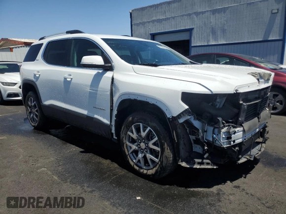 2023 GMC Acadia SLT with VIN 1GKKNUL42PZ201098, listed as a Copart auction lot 63930345 with 61,410 mi miles and Clean title. Bid and sale history available at DreamBid. Image 4.