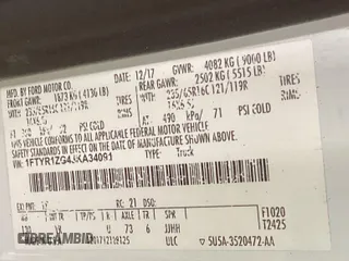 2018 Ford Transit с VIN 1FTYR1ZG4JKA34091, выставлен на аукционе IAAI как лот 42650298 с пробегом 177 181 миль миль и . История ставок и продаж доступна на DreamBid. Изображение 3.