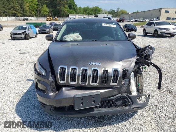 2018 Jeep Cherokee Latitude Plus with VIN 1C4PJLLX2JD524525, listed as a Copart auction lot 53624675 with 70,678 mi miles and Clean Title. Bid and sale history available at carsss.com. Image 5.