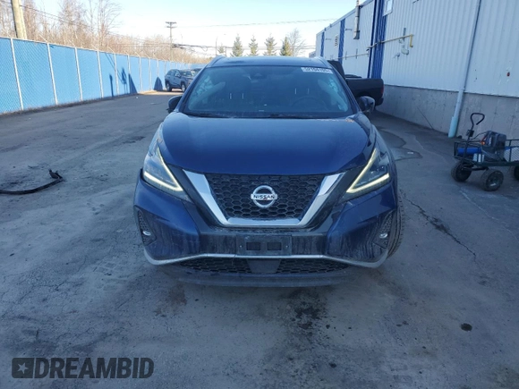 2022 Nissan Murano SL z VIN 5N1AZ2CS0NC119008, wystawiony jako Copart lot #52104105 z przebiegiem 51 651 mil mil oraz Szkoda całkowita • Salvage title. Historia ofert i sprzedaży dostępna na DreamBid. Obrazek 5.