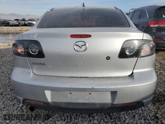 2006 Mazda 3 s with VIN JM1BK324261542255, listed as a Copart auction lot 84252034 with 196,030 mi miles and Salvage Title. Bid and sale history available at DreamBid. Image 6.