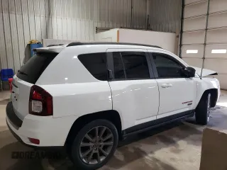 2017 Jeep Compass Sport with VIN 1C4NJCBB1HD141280, listed as a Copart auction lot 58989715 with 61,744 mi miles and Salvage title. Bid and sale history available at DreamBid. Image 3.