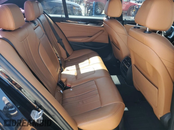 2018 BMW 5 Series 530i with VIN WBAJA5C59JWA35964, listed as a Copart auction lot 49891975 with 111,809 mi miles and Salvage Title. Bid and sale history available at DreamBid. Image 10.