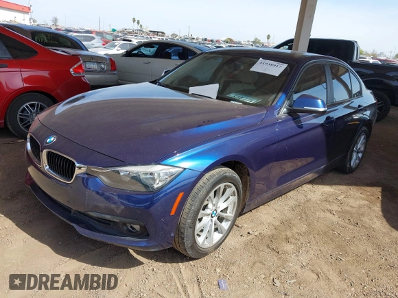 2016 BMW 3 Series 320i with VIN WBA8A9C57GK616589, listed as a IAAI auction lot 41938917 with 77,264 mi miles. Bid and sale history available at carsss.com. Image 17.