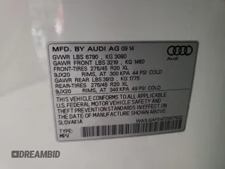 2015 Audi Q7 Premium Plus z VIN WA1LGAFE4FD007532, wystawiony jako Copart lot #59260105 z przebiegiem 153 078 mil mil oraz Czysty tytuł • Clean title. Historia ofert i sprzedaży dostępna na DreamBid. Obrazek 13.