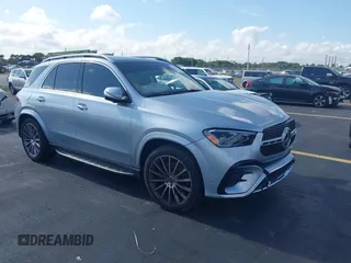 2024 Mercedes-Benz GLE 350 z VIN 4JGFB4FB8RB101644, wystawiony jako IAAI lot #42242369 z przebiegiem 26 528 mil mil oraz . Historia ofert i sprzedaży dostępna na DreamBid. Obrazek 1.