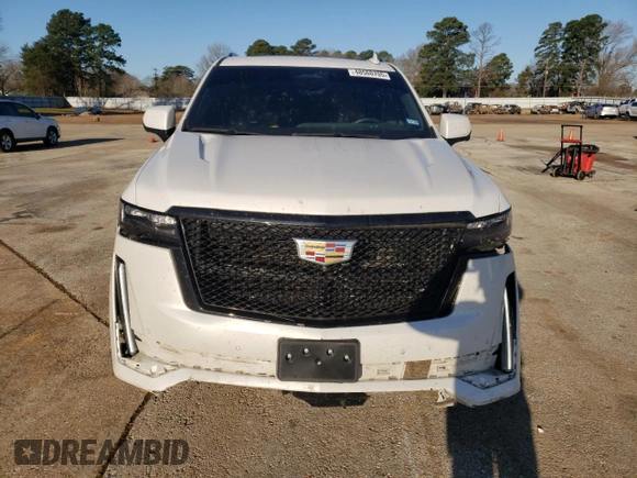 2022 Cadillac Escalade Sport z VIN 1GYS3EKL6NR234497, wystawiony jako Copart lot #48560705 z przebiegiem 55 438 mil mil oraz Szkoda całkowita • Salvage title. Historia ofert i sprzedaży dostępna na DreamBid. Obrazek 5.