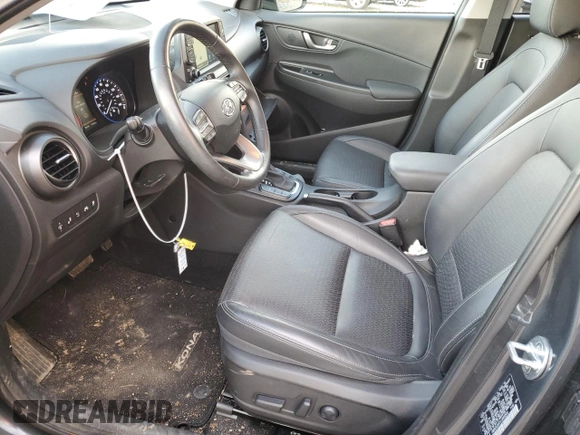 2020 Hyundai Kona Ultimate with VIN KM8K5CA57LU449500, listed as a Copart auction lot 68497752 with 10,106 mi miles. Bid and sale history available at carsss.com. Image 7.