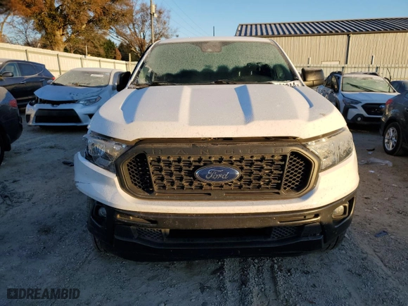 2021 Ford Ranger XL with VIN 1FTER1EH8MLD86171, listed as a Copart auction lot 82156344 with 93,428 mi miles and Salvage Title. Bid and sale history available at carsss.com. Image 5.