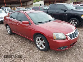 2009 Mitsubishi Galant ES with VIN 4A3AB36F79E004474, listed as a IAAI auction lot 41852820 with 249,222 mi miles. Bid and sale history available at carsss.com. Image 1.