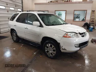 2003 Acura MDX Touring Pkg RES with VIN 2HNYD187X3H502233, listed as a IAAI auction lot 41863001 with 237,656 mi miles. Bid and sale history available at carsss.com. Image 1.