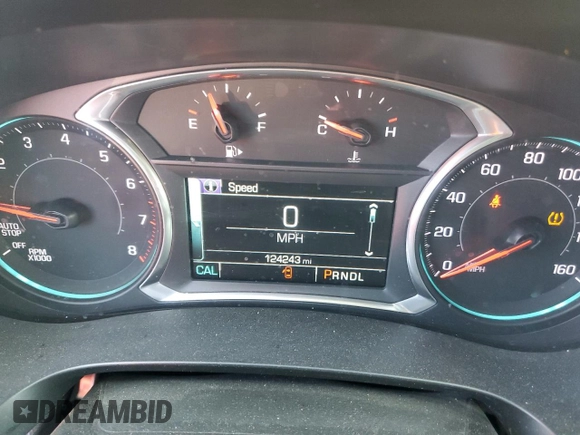 2017 Chevrolet Malibu LT with VIN 1G1ZE5ST2HF159830, listed as a Copart auction lot 50338515 with 124,243 mi miles and Salvage Title. Bid and sale history available at DreamBid. Image 9.
