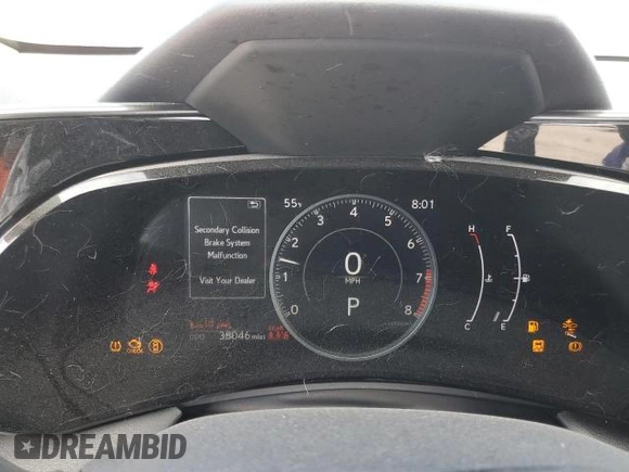 2024 Lexus NX 250 Premium with VIN JTJGDCAZ1R5017114, listed as a Copart auction lot 54422465 with 38,046 mi miles and Clean title. Bid and sale history available at DreamBid. Image 9.