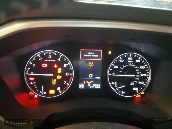 2023 Subaru Ascent Limited with VIN 4S4WMAND5P3424245, listed as a Copart auction lot 54969595 with 17,173 mi miles and Salvage title. Bid and sale history available at DreamBid. Image 9.