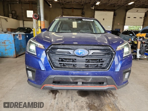 2023 Subaru Forester Special Sports with VIN JF2SKAJC4PH546380, listed as a Copart auction lot 63679195 with 40,517 mi miles and Salvage title. Bid and sale history available at DreamBid. Image 5.