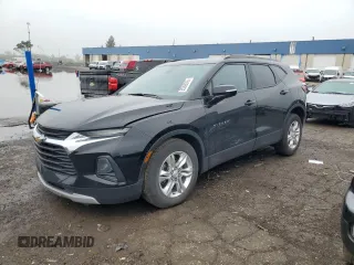 2022 Chevrolet Blazer LT z VIN 3GNKBCR45NS165026, wystawiony jako Copart lot #55399345 z przebiegiem 40 712 mil mil oraz Czysty tytuł • Clean title. Historia ofert i sprzedaży dostępna na DreamBid. Obrazek 1.