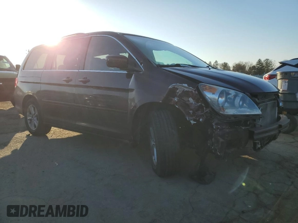 2010 Honda Odyssey Touring with VIN 5FNRL3H93AB086488, listed as a Copart auction lot 48660505 with 190,333 mi miles and Salvage Title. Bid and sale history available at carsss.com. Image 4.