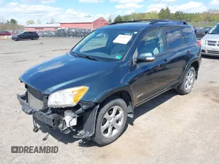 2010 Toyota RAV4 Ltd with VIN JTMDF4DV9AD030220, listed as a IAAI auction lot 42009077 with 182,176 mi miles. Bid and sale history available at carsss.com. Image 2.