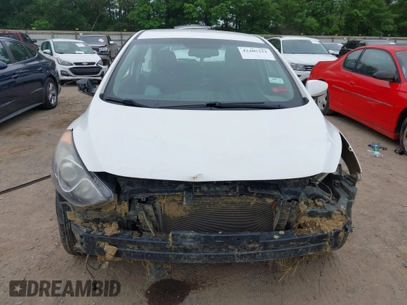 2013 Hyundai Elantra with VIN KMHD35LE2DU151784, listed as a IAAI auction lot 42205251 with 111,081 mi miles and . Bid and sale history available at DreamBid. Image 12.