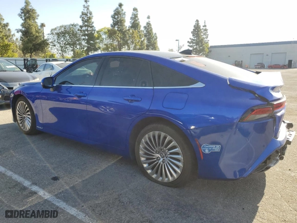 2021 Toyota Mirai XLE with VIN JTDAAAAA9MA000688, listed as a Copart auction lot 52802905 with 0 mi miles and Clean Title. Bid and sale history available at carsss.com. Image 2.