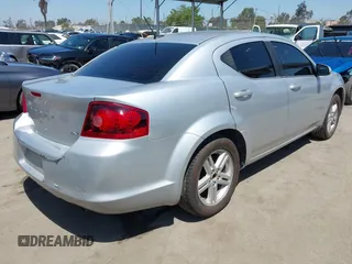2012 Dodge Avenger SXT with VIN 1C3CDZCB8CN194999, listed as a IAAI auction lot 42385850 with 157,100 mi miles and . Bid and sale history available at DreamBid. Image 4.