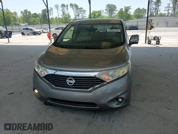 2013 Nissan Quest LE z VIN JN8AE2KP2D9066289, wystawiony jako Copart lot #53097475 z przebiegiem 122 150 mil mil oraz Szkoda całkowita • Salvage title. Historia ofert i sprzedaży dostępna na DreamBid. Obrazek 14.