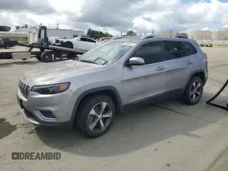 2019 Jeep Cherokee Limited with VIN 1C4PJMDN6KD179374, listed as a Copart auction lot 50909425 with 76,055 mi miles and Salvage Title. Bid and sale history available at carsss.com. Image 1.