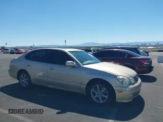 2003 Lexus GS 300 z VIN JT8BD69S230177706, wystawiony jako IAAI lot #42245946 z przebiegiem 188 767 mil mil oraz . Historia ofert i sprzedaży dostępna na DreamBid. Obrazek 1.