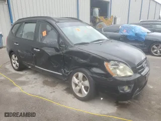 2007 Kia Rondo EX with VIN KNAFG526677042238, listed as a Copart auction lot 70869634 with 152,464 mi miles and Salvage Title. Bid and sale history available at carsss.com. Image 4.