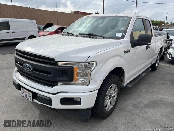 2019 Ford F-150 XL z VIN 1FTEX1CP9KKD65381, wystawiony jako IAAI lot #42175190 z przebiegiem 159 247 mil mil oraz . Historia ofert i sprzedaży dostępna na DreamBid. Obrazek 1.