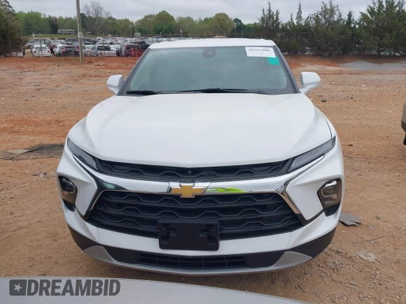 2023 Chevrolet Blazer LT with VIN 3GNKBHR45PS234006, listed as a IAAI auction lot 41927800 with 57,610 mi miles and . Bid and sale history available at DreamBid. Image 12.