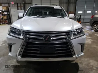 2018 Lexus LX 570 z VIN JTJHY7AX8J4262937, wystawiony jako Copart lot #49702925 z przebiegiem 104 837 mil mil oraz Szkody całkowita. Historia ofert i sprzedaży dostępna na DreamBid. Obrazek 5.