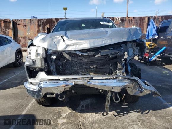 2024 Chevrolet Silverado 1500 LTZ with VIN 3GCUDGED4RG216565, listed as a Copart auction lot 49300325 with 7,703 mi miles and Salvage Title. Bid and sale history available at DreamBid. Image 5.