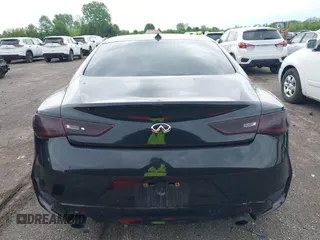 2018 Infiniti Q60 Red Sport 400 with VIN JN1FV7EL7JM631445, listed as a IAAI auction lot 42244030 with 42,121 mi miles and . Bid and sale history available at DreamBid. Image 16.