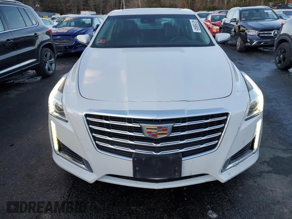 2018 Cadillac CTS Luxury AWD with VIN 1G6AX5SS3J0107401, listed as a Copart auction lot 43166845 with 44,845 mi miles and Salvage Title. Bid and sale history available at DreamBid. Image 5.